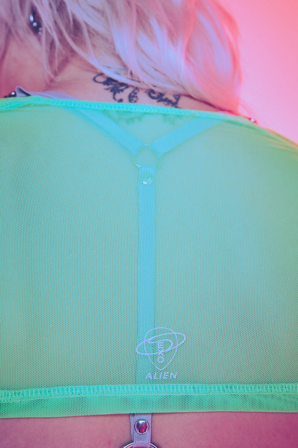 Need for Speed Mesh Shrug (Fluo Alien)